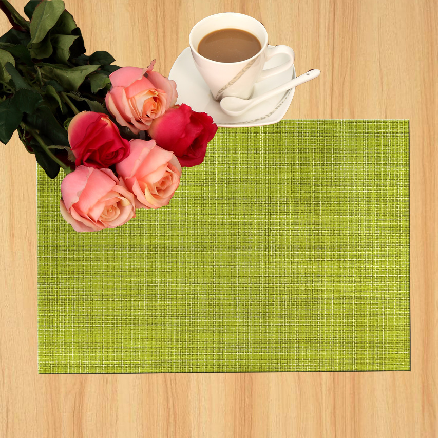 Waterproof PVC Teslin Mat for Dinner Tableware