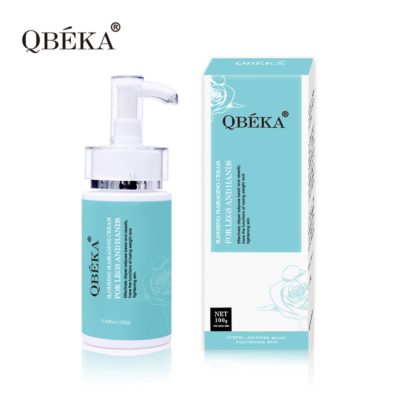Qbeka Slimming Massaging Cream for Legs and Hands 100g High Quality Wholesale