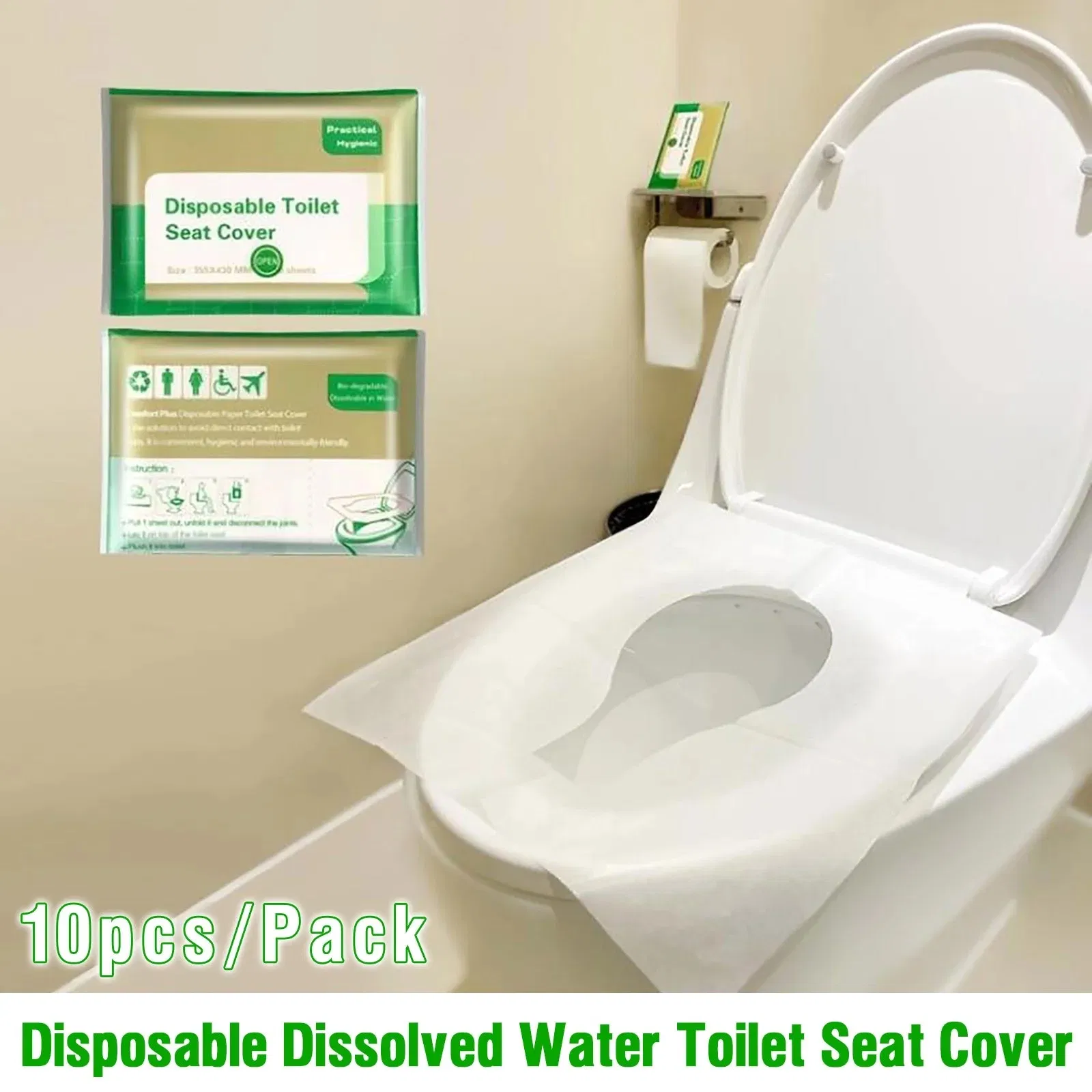 Full Automatic Individually Packing 1/64 Fold Bathroom Paper Toilet Seat Cover