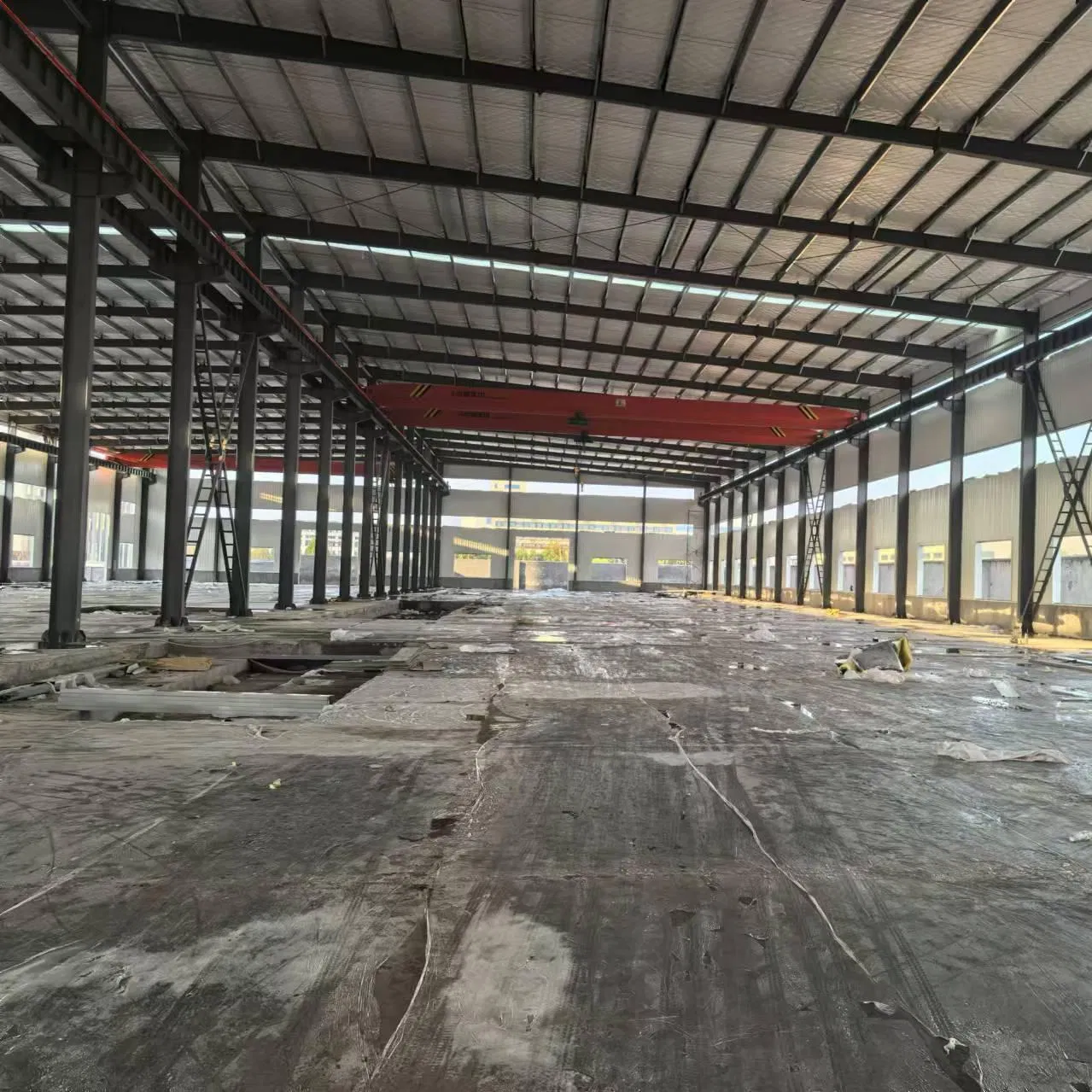 Low Cost Steel Structure Frame Construction Prefabricated Metal Aircraft Hangar with Customized Structural Drawing Design