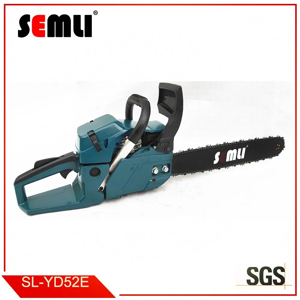 Hot Sale Petrol Chainsaw for Tree Cutting with Aluminum Crankshaft and Paper Square Air Filter for Long Time Use Wholesell Factory