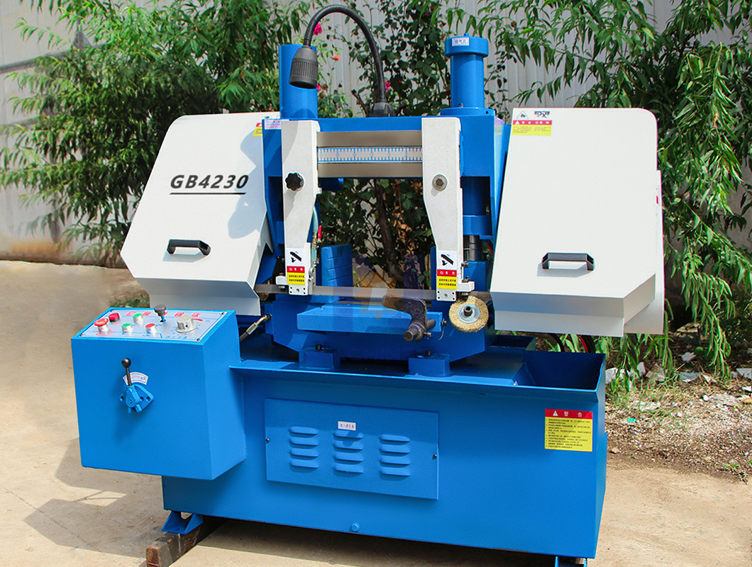Станок ленточнопильный горизонтальный настольный по металлу GB4230