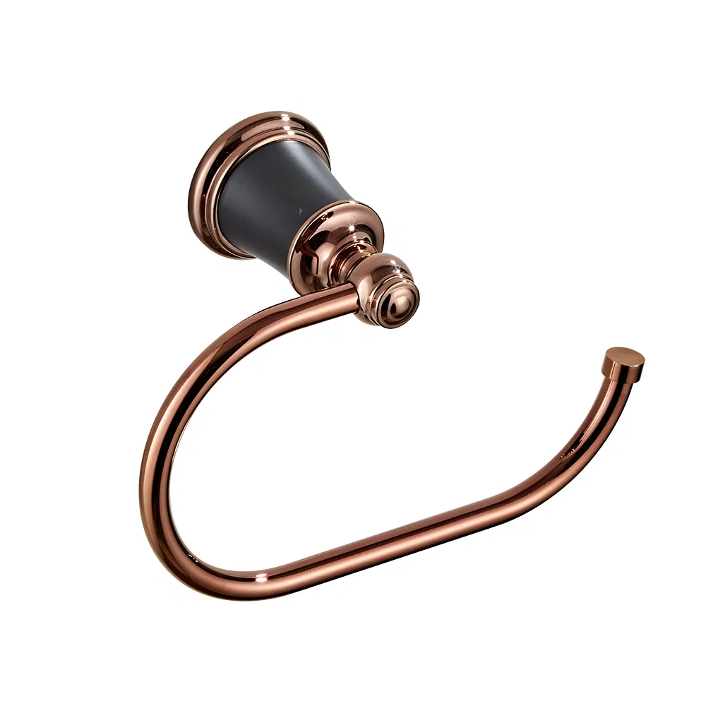 Полотенцедержатель настенный для ванной Rose Gold
