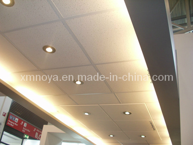 Decorative Material Reinforced Mineral Wool Fiber Ceiling Board / Panel