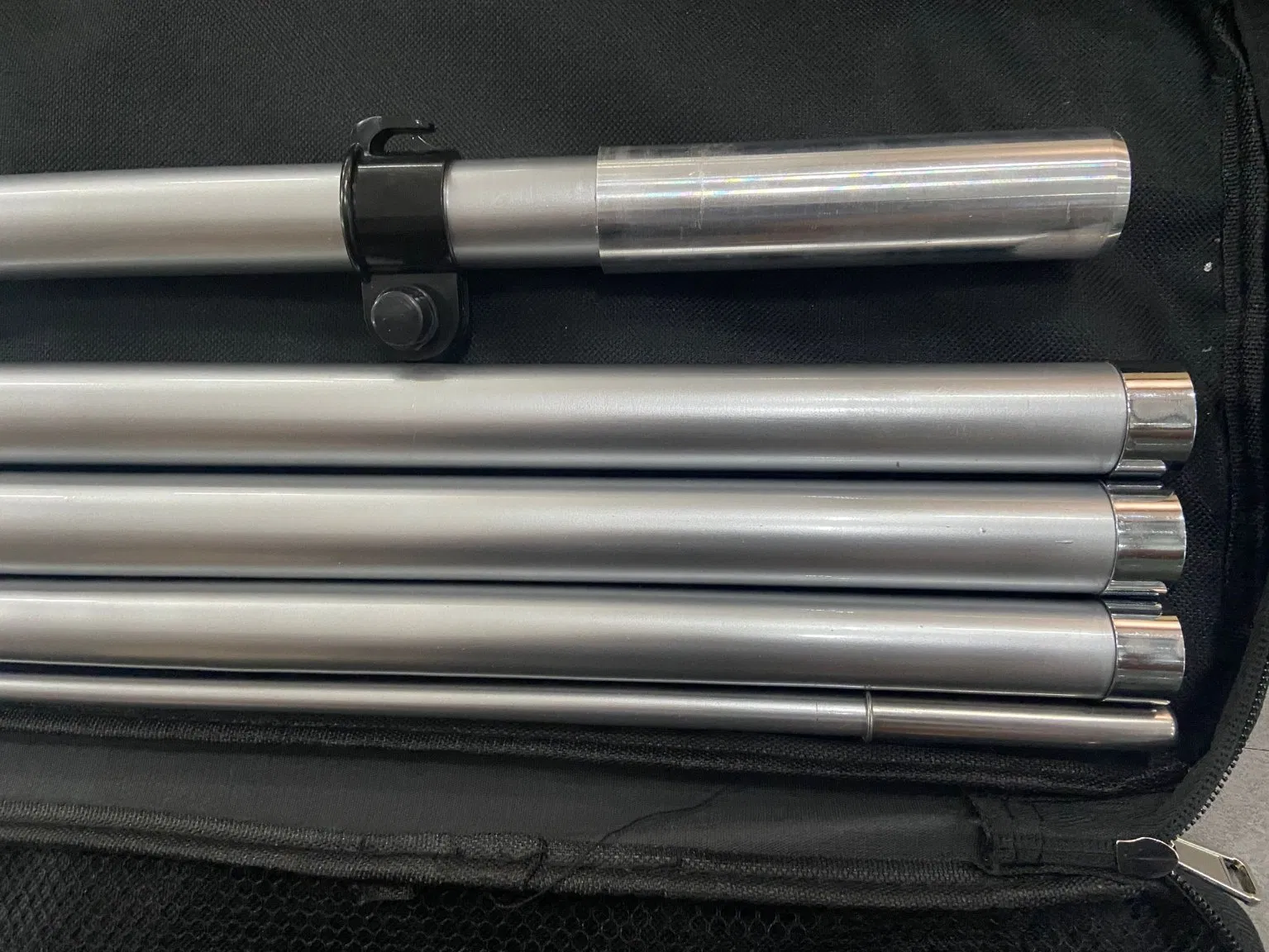 Custom Tall Fibreglass 5m Tool Free Assemble Telescopic Flagpole for Flag Banner Display Stand (M-NF31P05003)