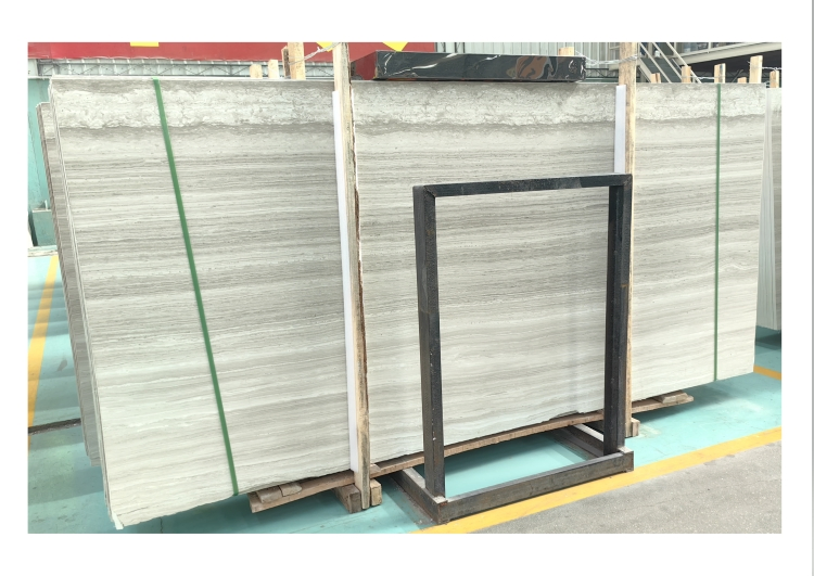 Natural Stone White Wood Marble White Wooden Grain Marble Wood Design Marble