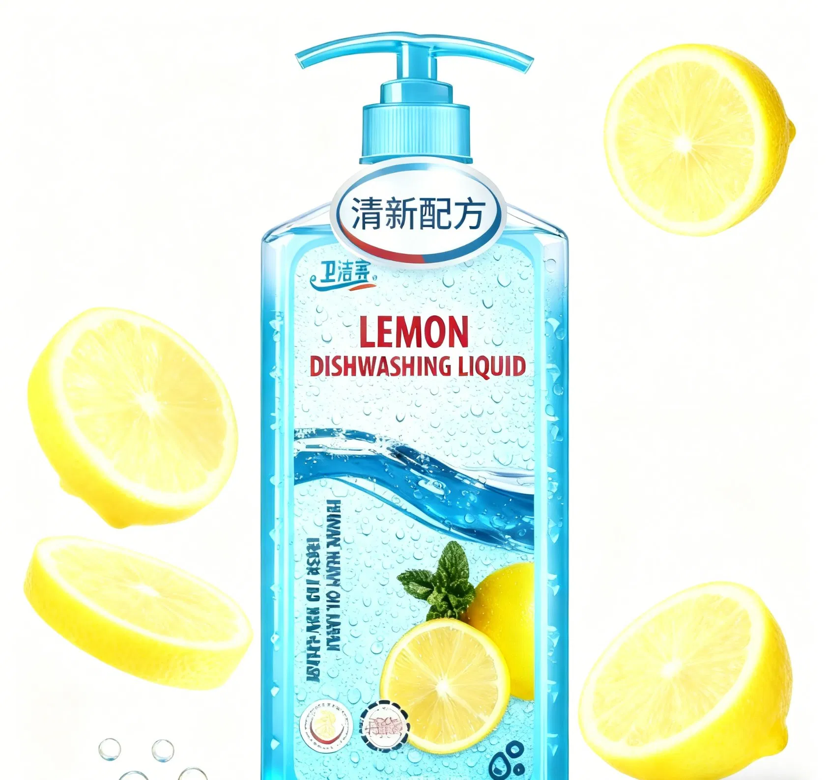 Natural Citrus Scented Dishwashing Liquid for Fresh Kitchen Vibes