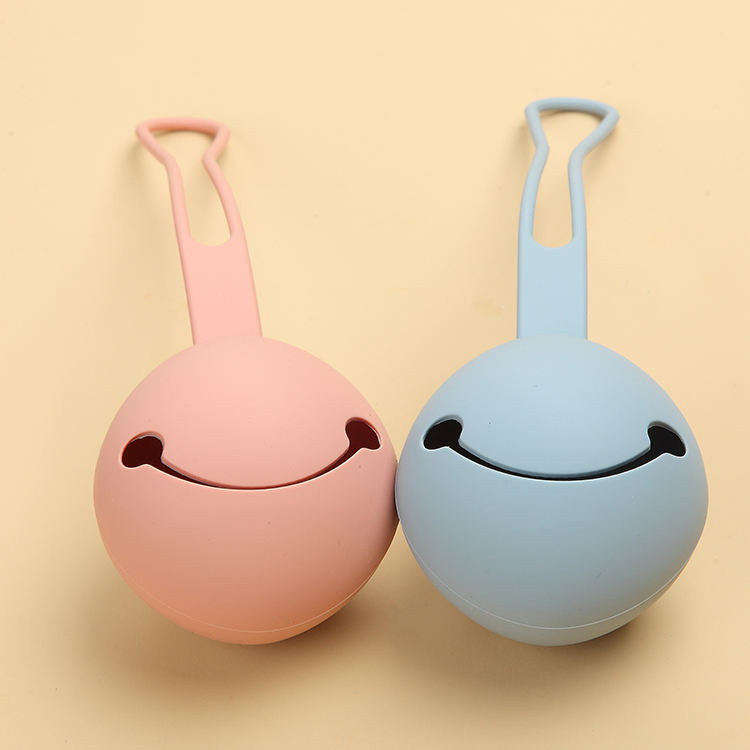 Portable Creative Food Grade Pacifier Case Silicone Baby Pacifier Holde
