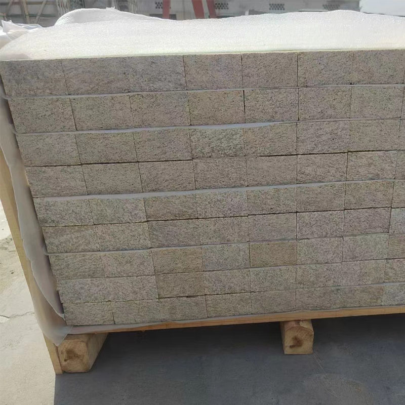 Bush Hammered G350 Rustic Yellow Granite Paver