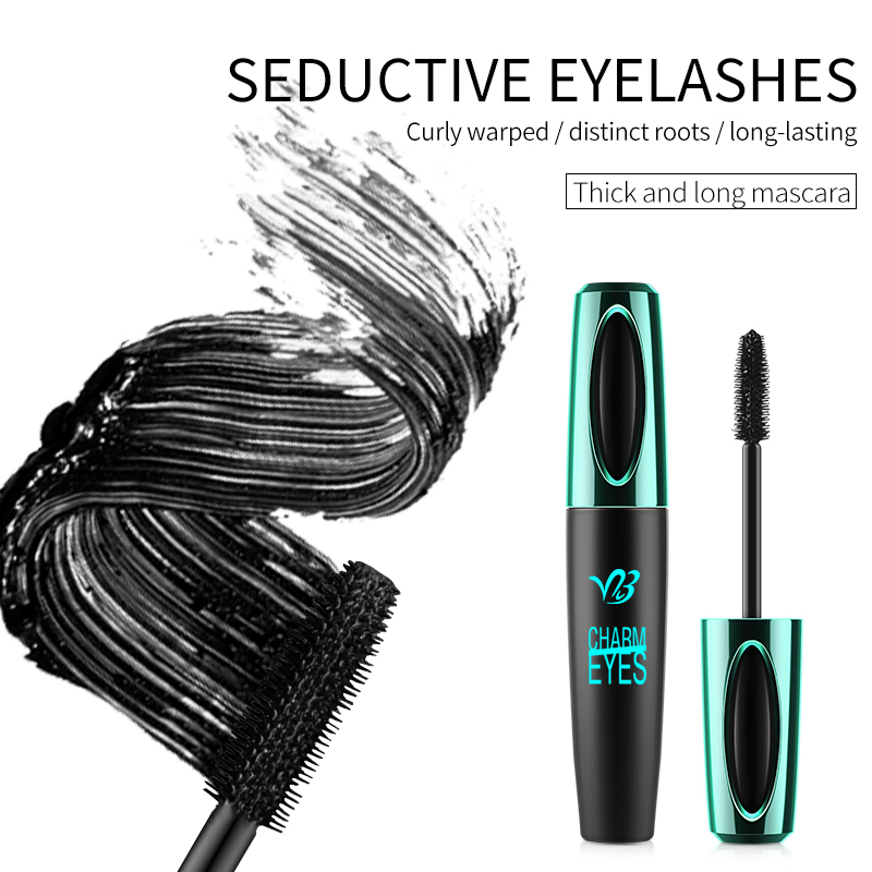 Makeup Wholesale 4D Fiber Eyelash Growth Extension Dense Cruelty Free Vegan Mascara