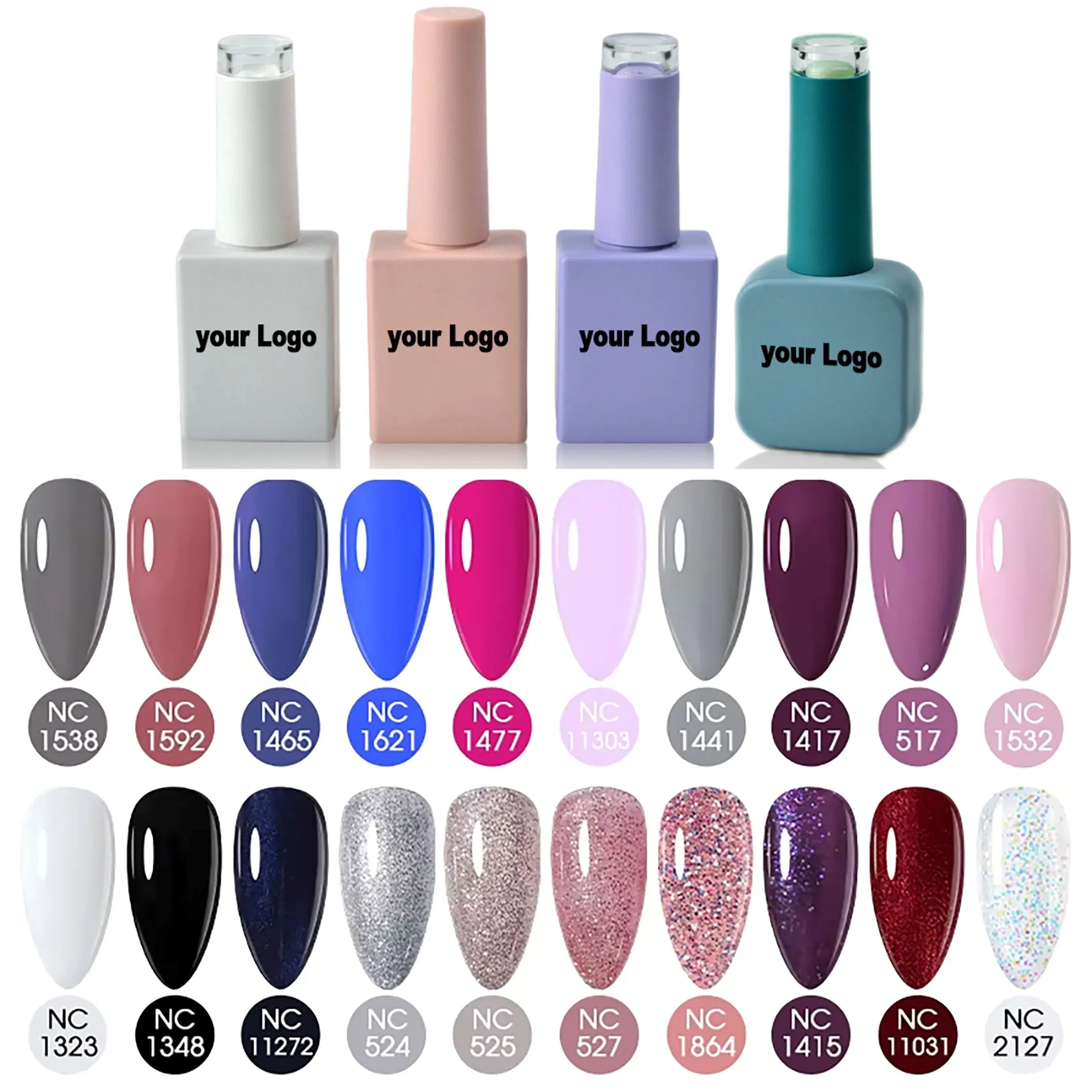 Neissry Soak off Gel Polish Set 72 Colour Kit De Unas Gel UV High Quality Hema Free Gel Polish