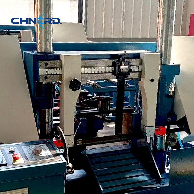 Станок ленточнопильный автоматический промышленный двухстоечный по металлу GSK 4240