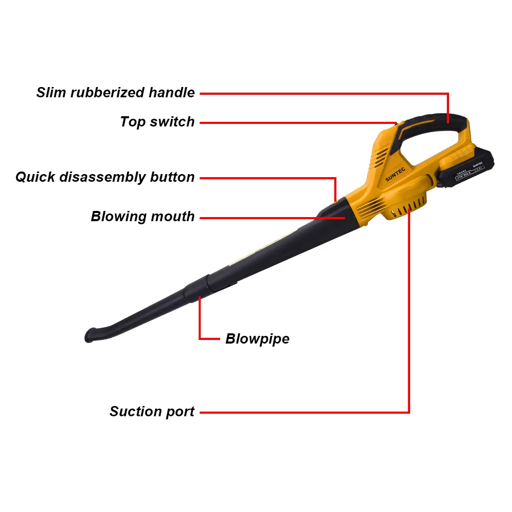 Suntec Factory Durable 20V Cordless Garden Tool Snow Blower
