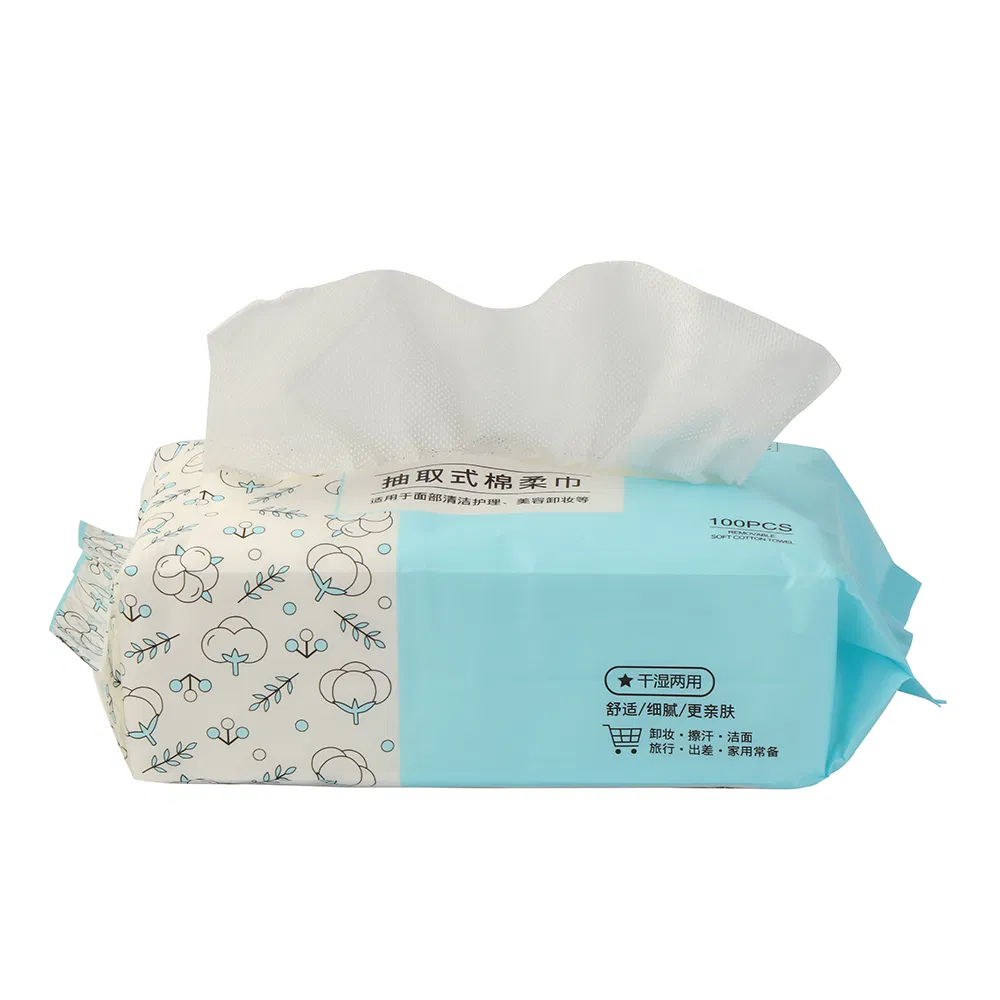 Hot Sale Feminine Facial Cleansing Wipes Custom Makeup Remover Wipe
