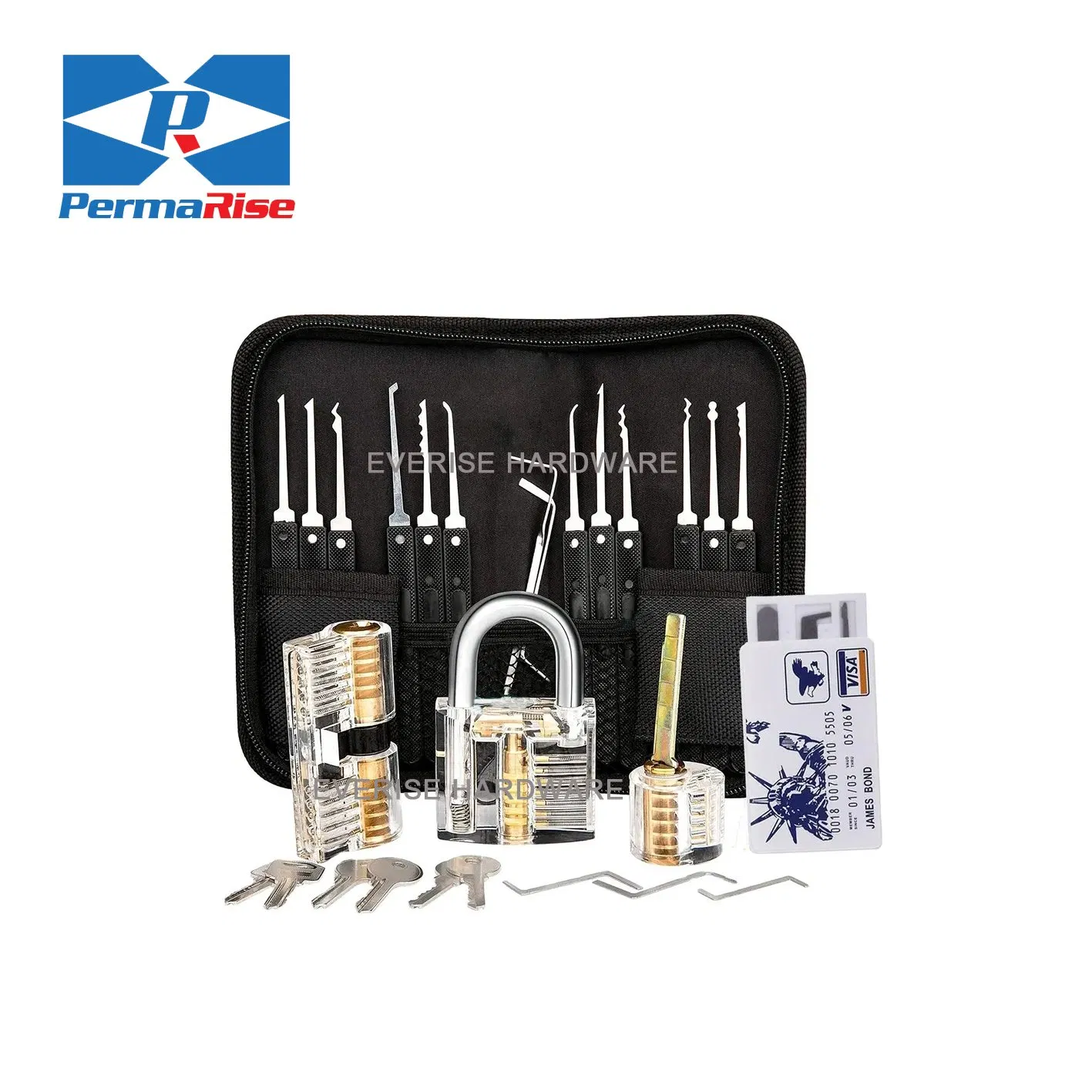Lock Pick Set Hook 32PCS Unlocking Tools Locksmith Picking with Wrench Tools