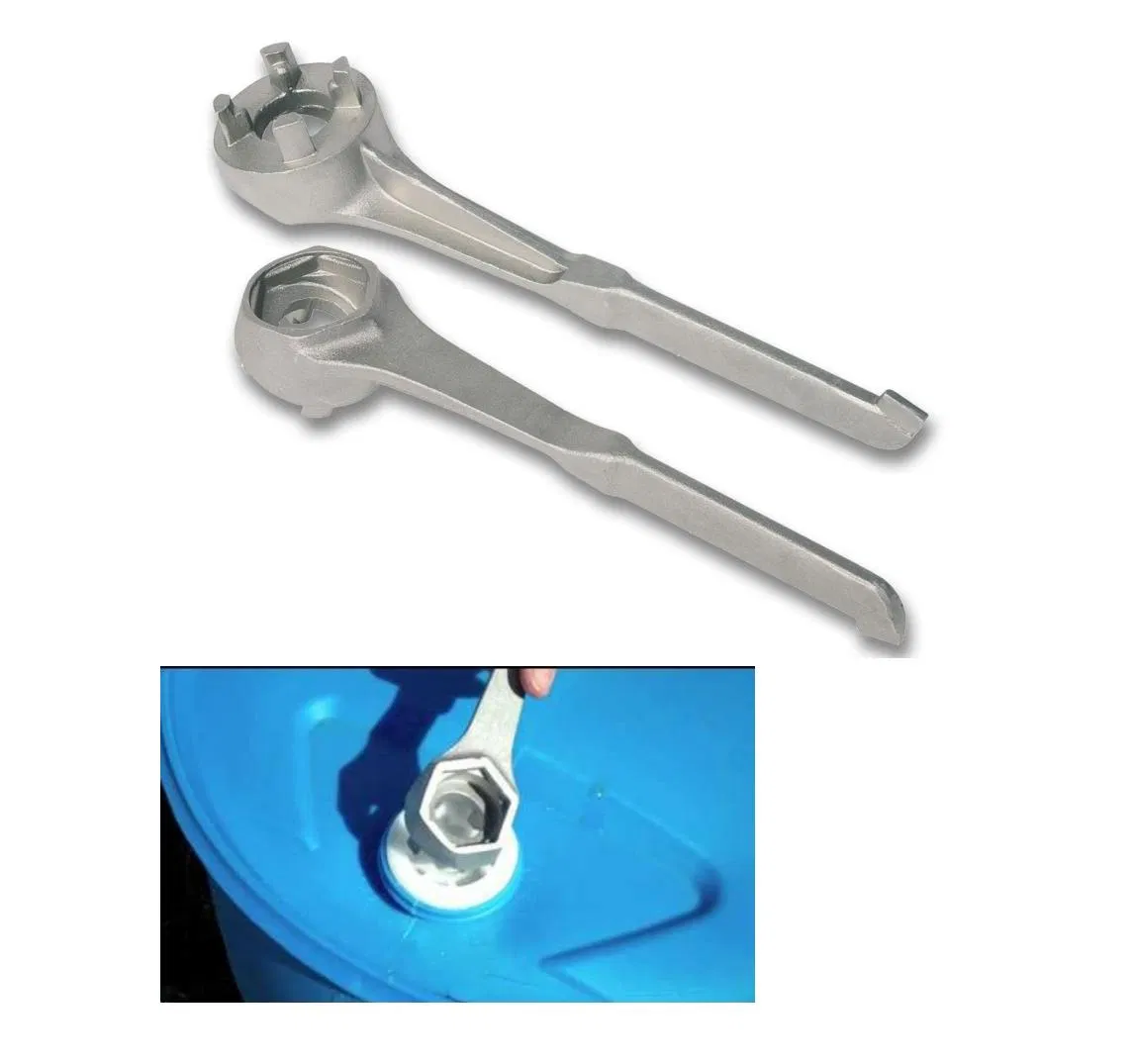 Barrel Opener Oil/Grease Drum Lid Wrench Drum Bung & Plug Wrench