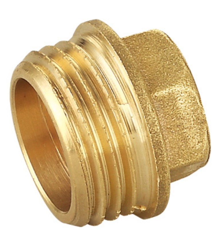 1/2" Pipe Fitting BSPT NPT Thread Screw Brass Bushing