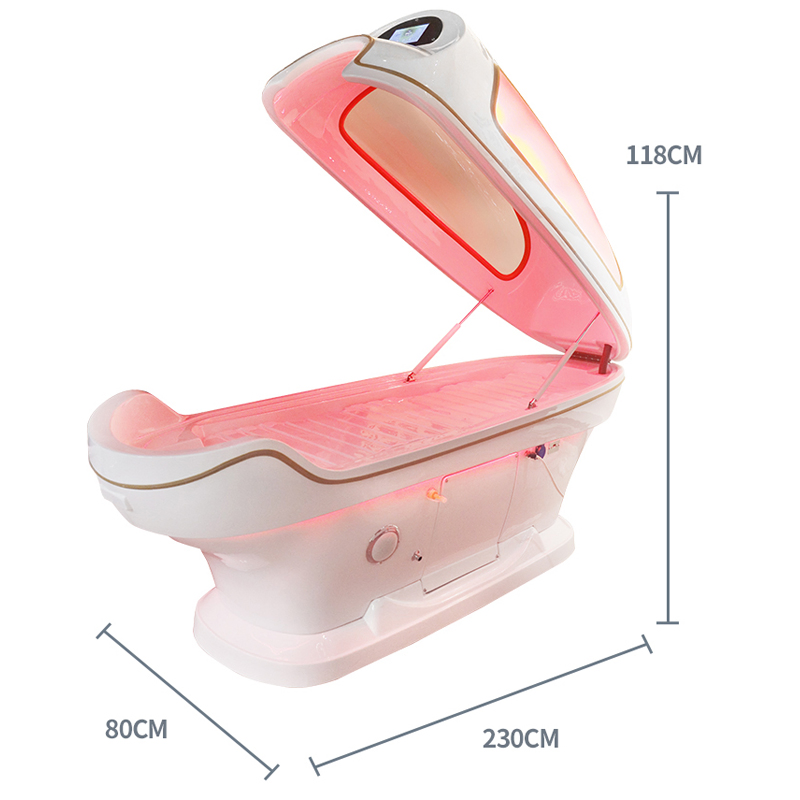 Raysen Hydro Ozone Slimming Aqua Massage LED Therapy Infrared Sauna SPA Capsule