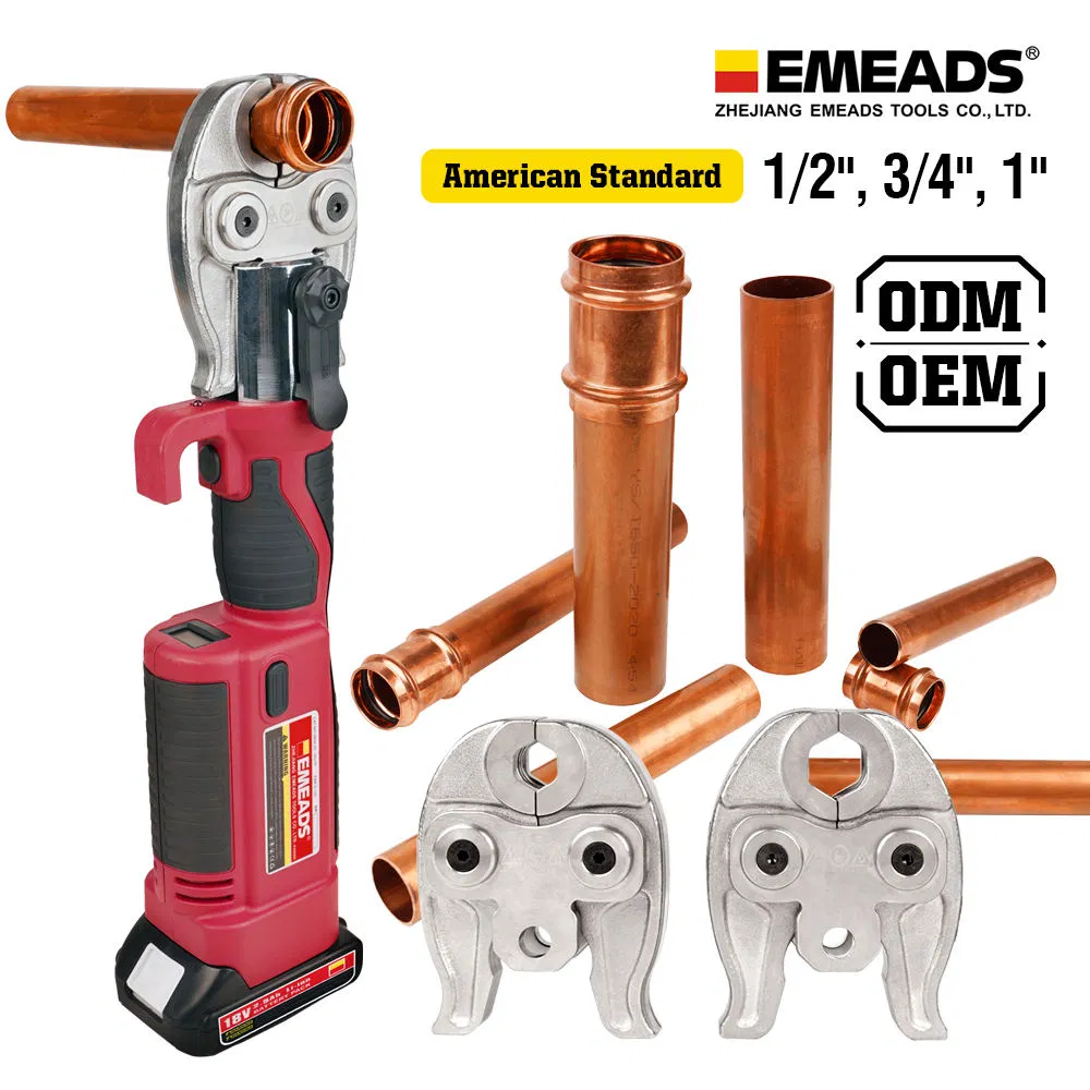 Electric Copper Pipe Crimping Tool for Plumbing Projects
