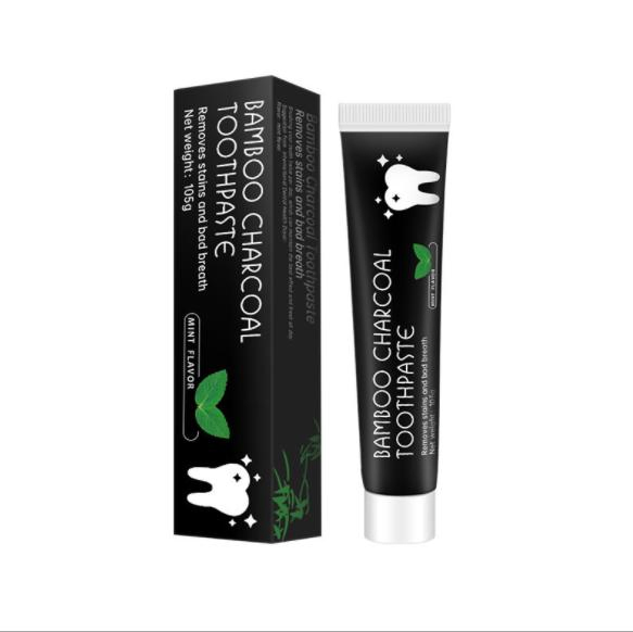 Зубная паста с бамбуковым углем 150г, отбеливающая
