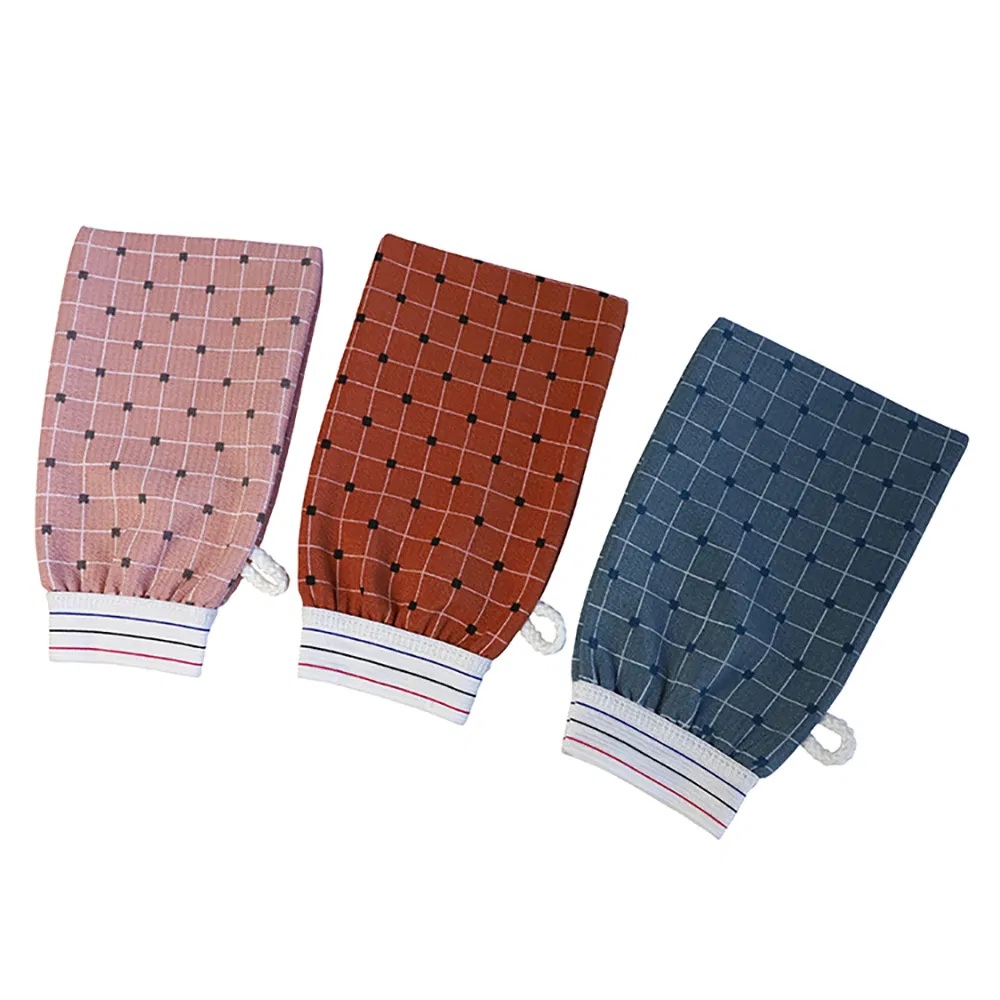 Shower Skin Celaing Glove Exfoliating Glove Colorful Bath Gloves OEM