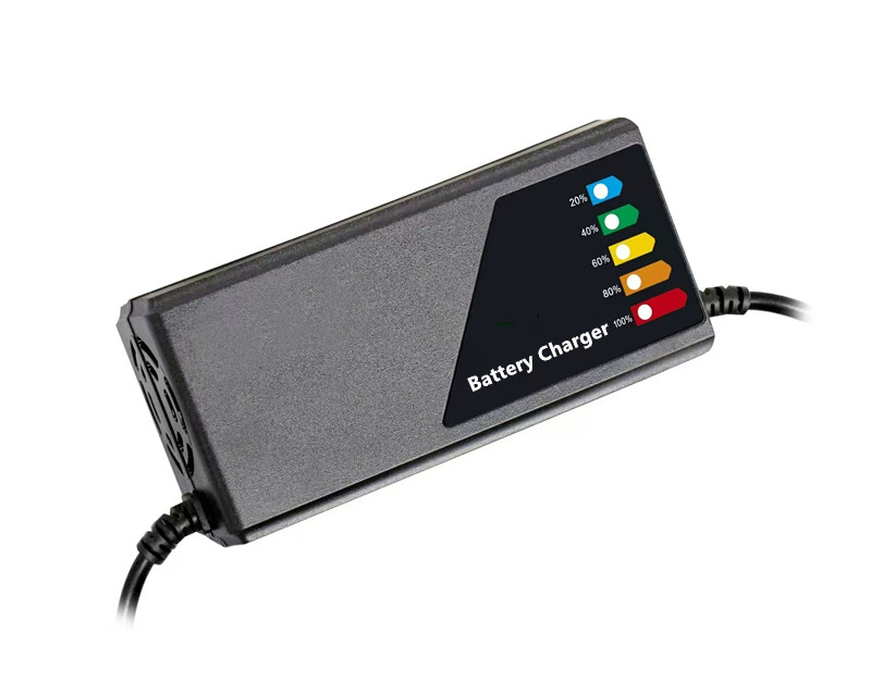 54.6V2a/3A/4A/5A Lithium Ion Battery Charger Suitable for Electric Scooter Motorcycle
