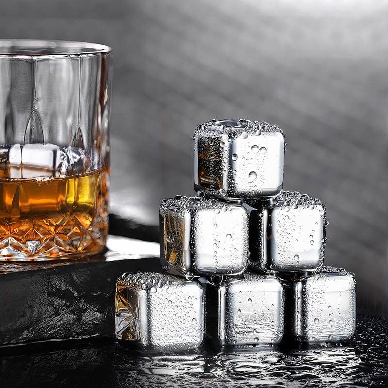 Personalized Crystal Square Whiskey Decanter and Glasses Set Christmas Whiskey Gift Set for Men