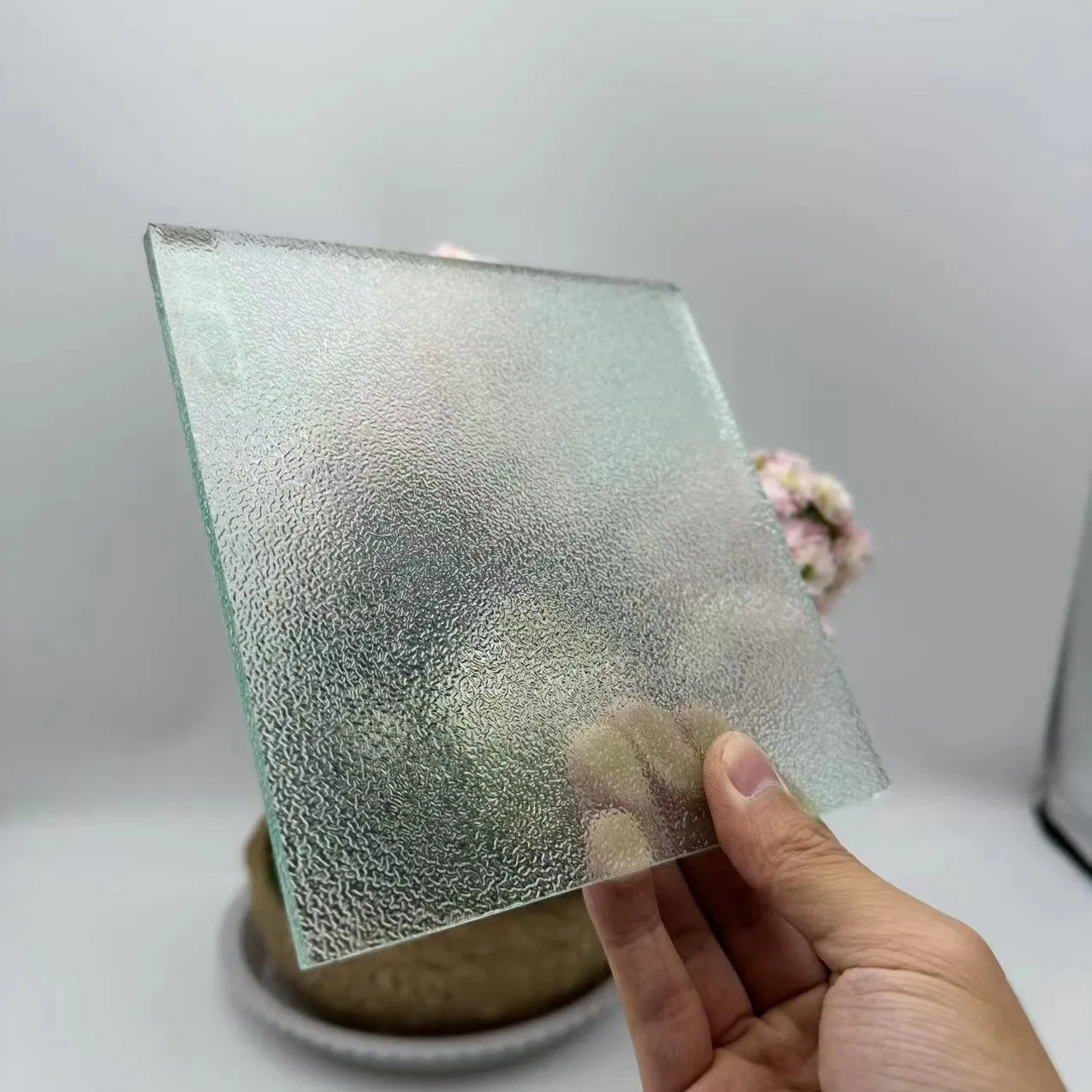 4mm 5mm 6mm Nashiji Karatachi Flora Mistlite Patterned Glass with Factory Price