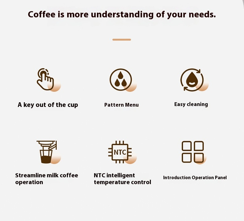Italian High-Pressure Steam Coffee Maker for Home Use