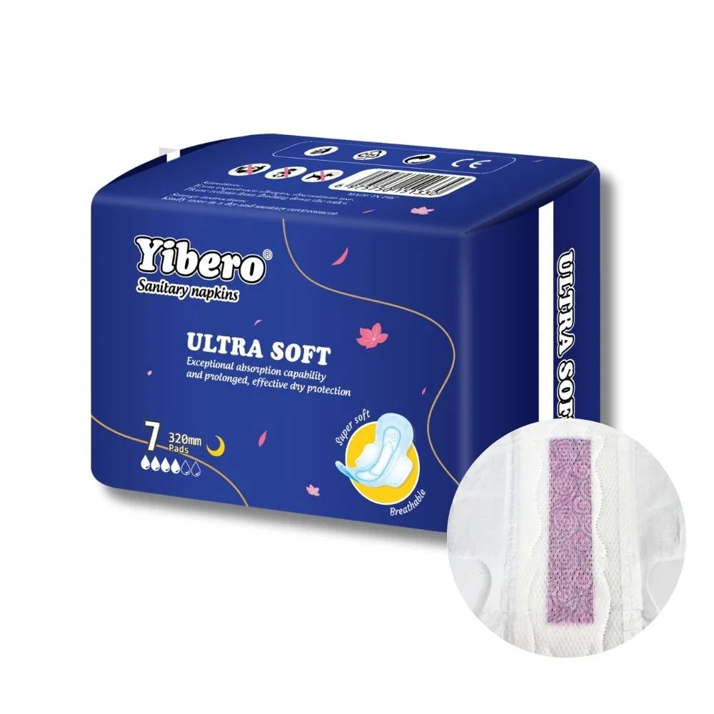Manufacture External Use Without Flavor Woman Feminine Hygiene Products Sanitary Napkin Ultra-Thin Pads