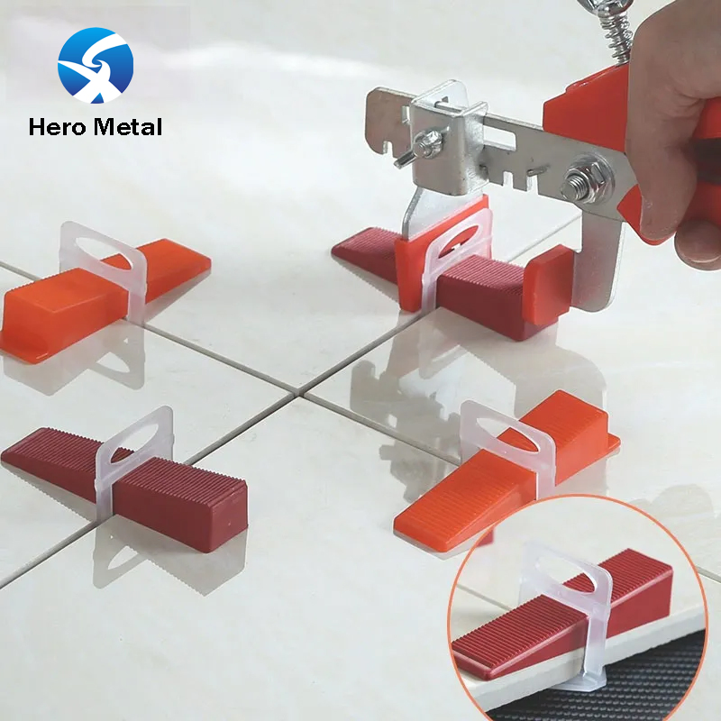 Free Sample Tile Wedges Clips Factory Hot Sale Ceramic Tile Spacers Tool Tile Leveling System