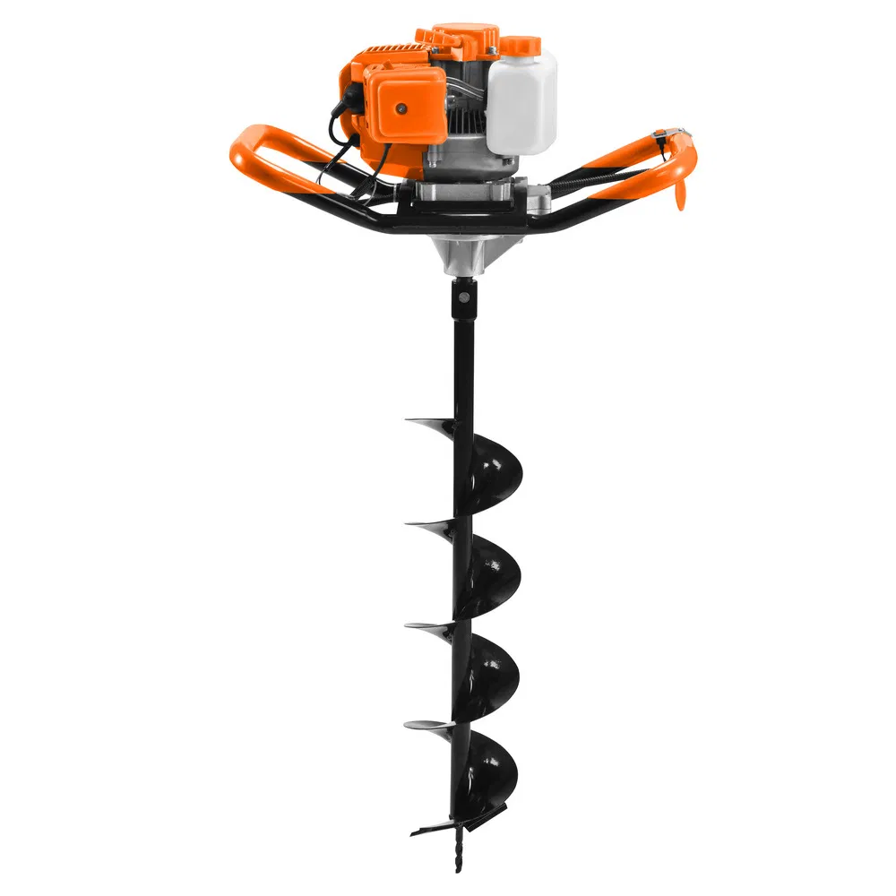 Feitian 52cc Petrol Earth Auger Large Power Ground Drill with Brake System