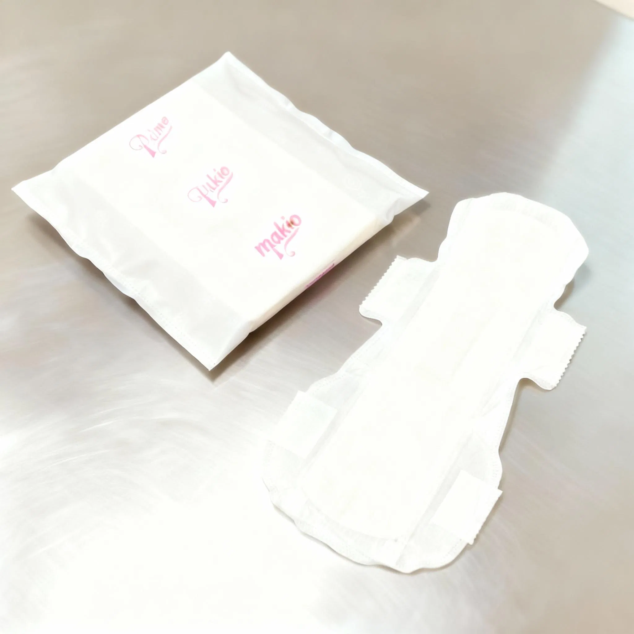 OEM Plant-Based Sanitary Napkins Hypoallergenic Heavy Flow Private Label