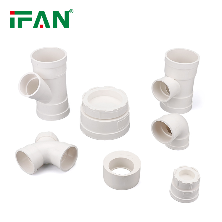 Ifan High Quality UPVC Pipe Fittings 110mm UPVC Drainage Fittings GB PVC Pipe Fittings