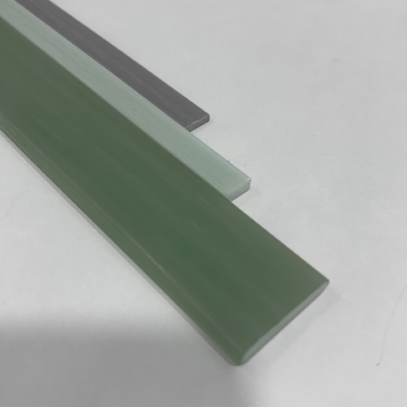 Customized Color Glass Fiber / GRP / FRP Fibreglass Extruded Pultrusion Flat Strip Factory Supplier