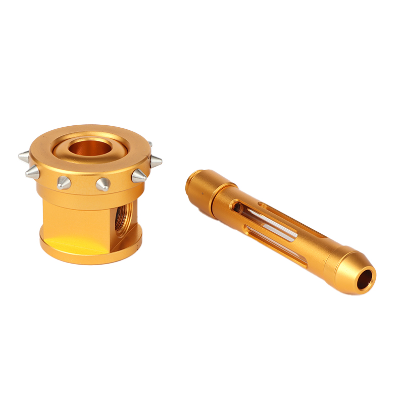 Metal Nail Hammer and Pyramid Metal Smoking Pipe Wholesale Smoker Cigarette Pipe