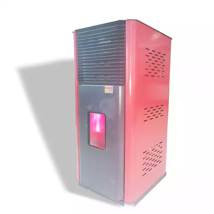 Indoor Heating-Equipment Freestanding Wood Fireplace Pellet Stove Biomass Wood Pellet Heating Stove