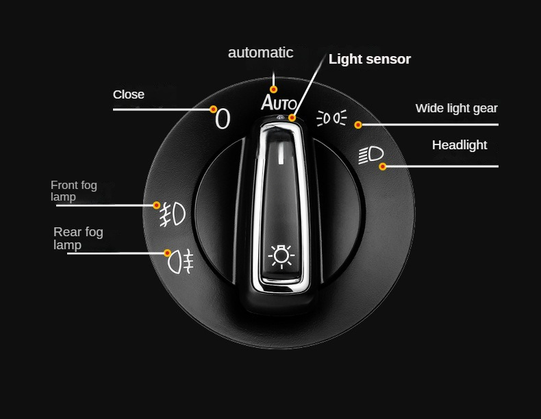 Автоматический датчик света фар для VW Golf Mk4, Passat B5, Polo