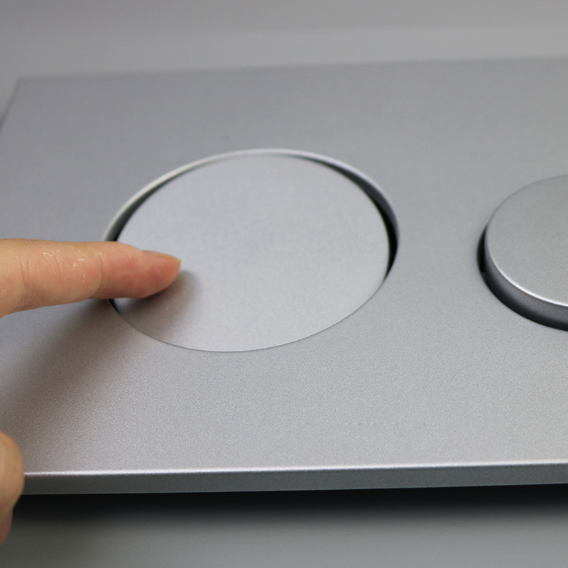 Bathroom WC Concealed Cistern Dual Flush Plate SS304 Stainless Steel Toilet dual flush push button