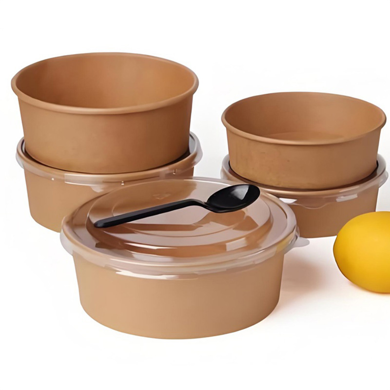 Good Sealing Performance Paper Bowls Soup Packing Box with Lid