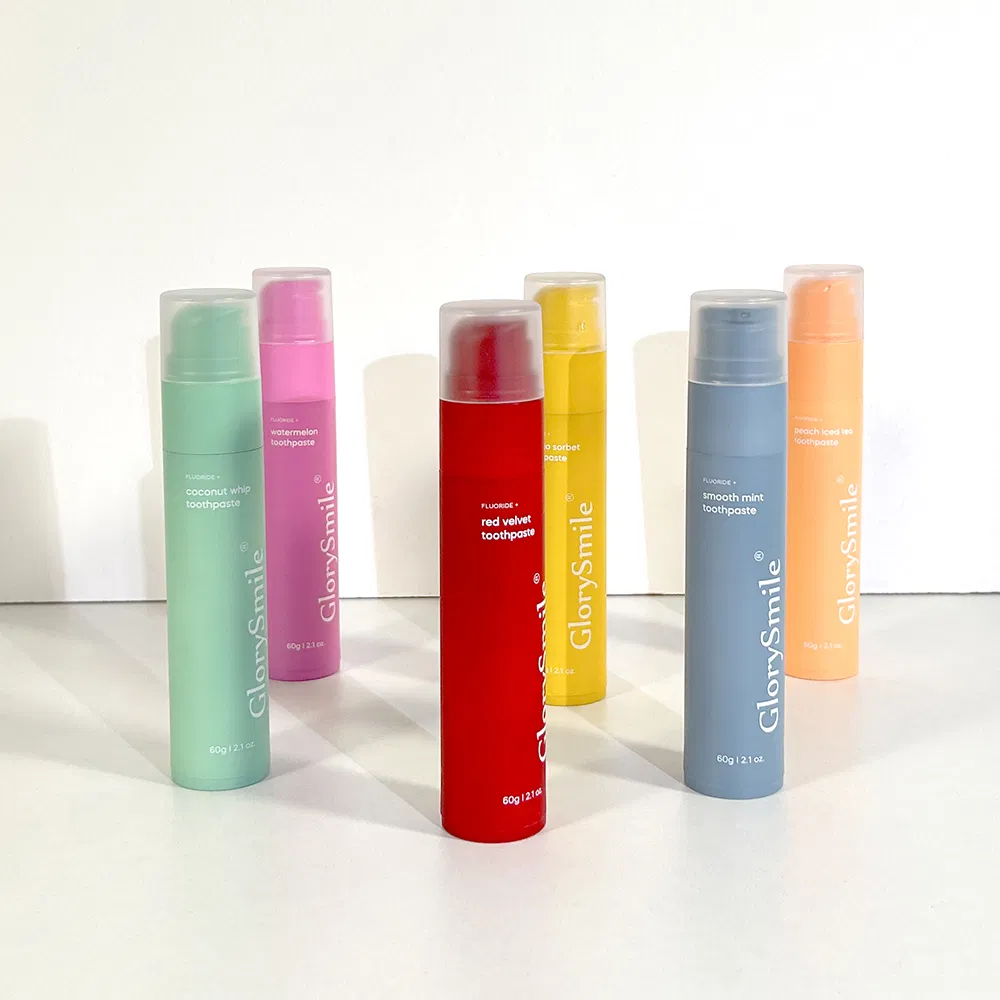 Glorysmile Custom Logotoothpaste 60g Flavor Fluoride Adult Toothpaste Dazzling White Fresh Breath