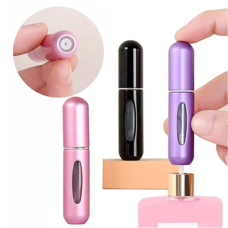 5ml Mini Perfume Spray Bottle Refillable Small Fine Mist Portable Container