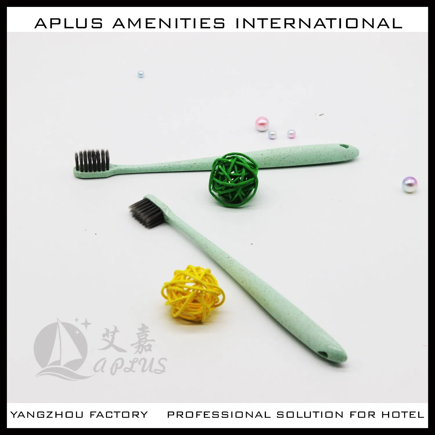 Cyan Soft Bristle Hotel Toothbrush 05