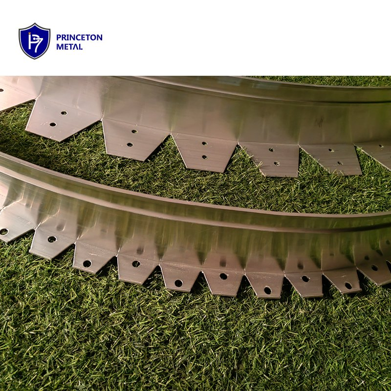 Bendable Aluminum Garden Edging Metal Landscape Grass Bed Edge Garden Decorative Border