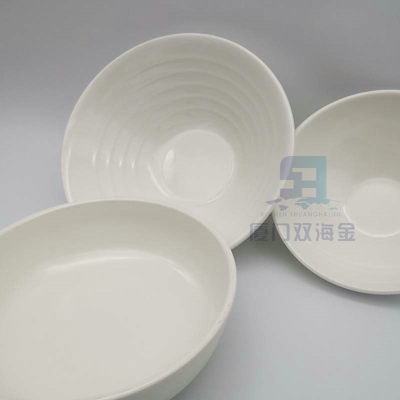 Factory Custom Printed Wholesale Plastic Chinese Black Melamine Ramen Noodle Bowl