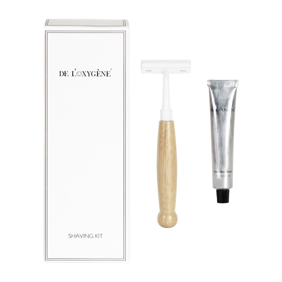 Universal Vacation Rental Convenient Durable Hotel Safe Travel-Friendly Hygienic Shaving Kit