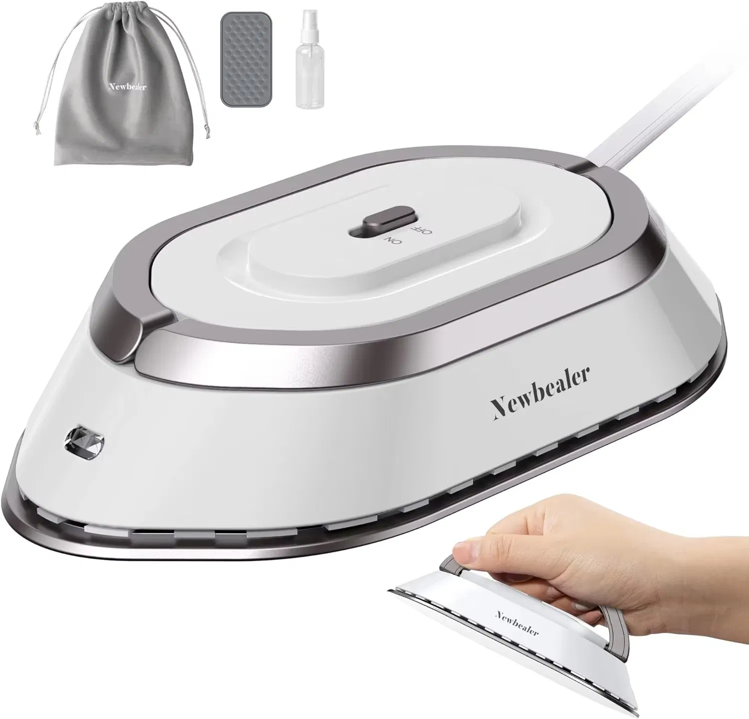 Hot Sale Electric Steam Iron Portable for Clothes Garment Steamer Auto-off Feature Ceramic Soleplates for Household Hotel Use for Versatile Home Furniture