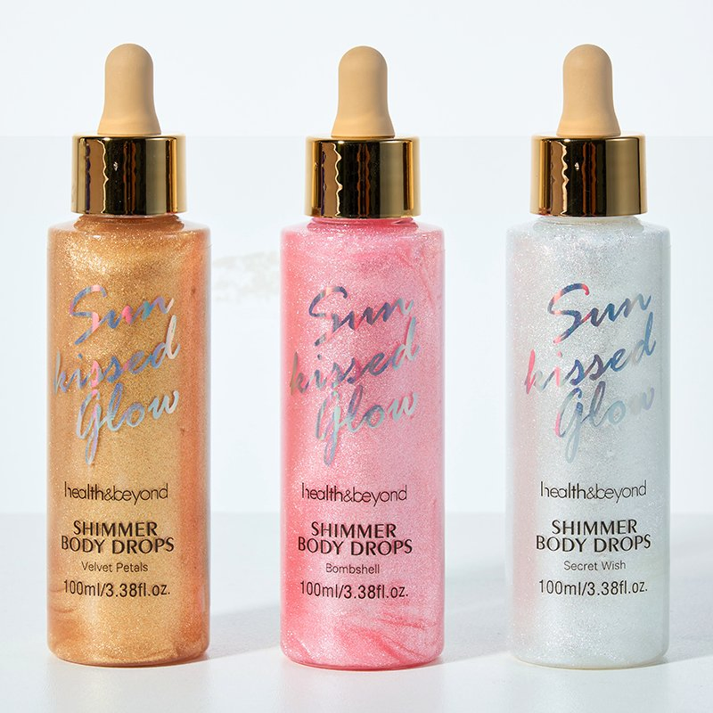 Portable Noursher Mini Body Lotion Mist 100ml Shimmer Shower Gel Travel Set
