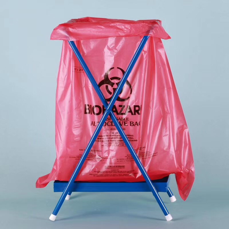 Biohazard Garbage Bag Custom Printing 35L/50L/100L/120L Heavy Duty Medical Waste Bag