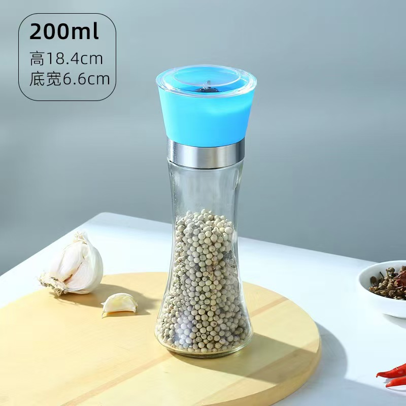 Стеклянная мельница для соли и перца 150-180 мл